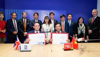 Vietjet đặt mua thêm 40 động cơ Trent 7000 từ Rolls-Royce