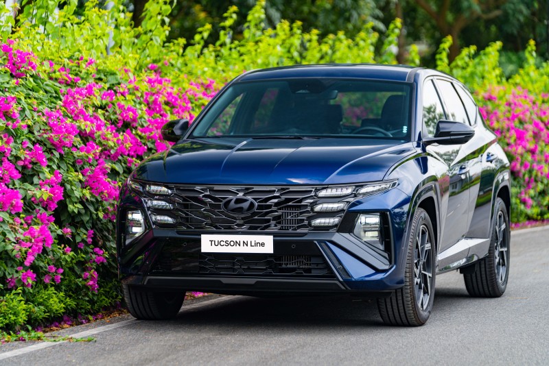 mẫu Hyundai Tucson N Line, phiên bản thể thao của dòng C-SUV Tucson, tại thị trường Việt Nam