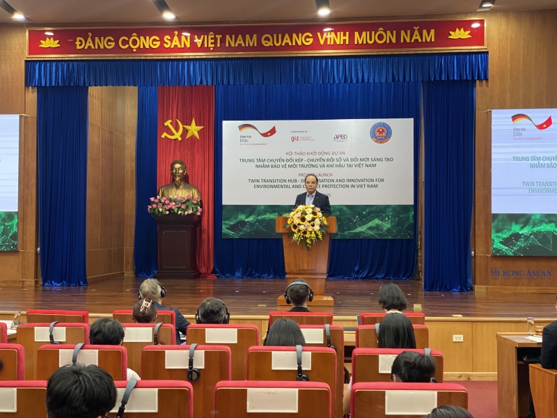 Ông Bùi Anh Tuấn, Cục trưởng Cục Phát triển Trang Nhà Cái 555win.com - Đăng Nhập +555k tư nhân và 555Win login đăng nhập tập thể phát biểu tại sự kiện. Ảnh: Hà Anh/555win Login.