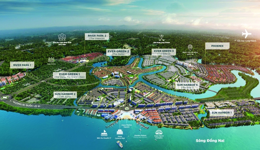 Dự án Aqua City của Novaland hoàn tất gỡ vướng pháp lý