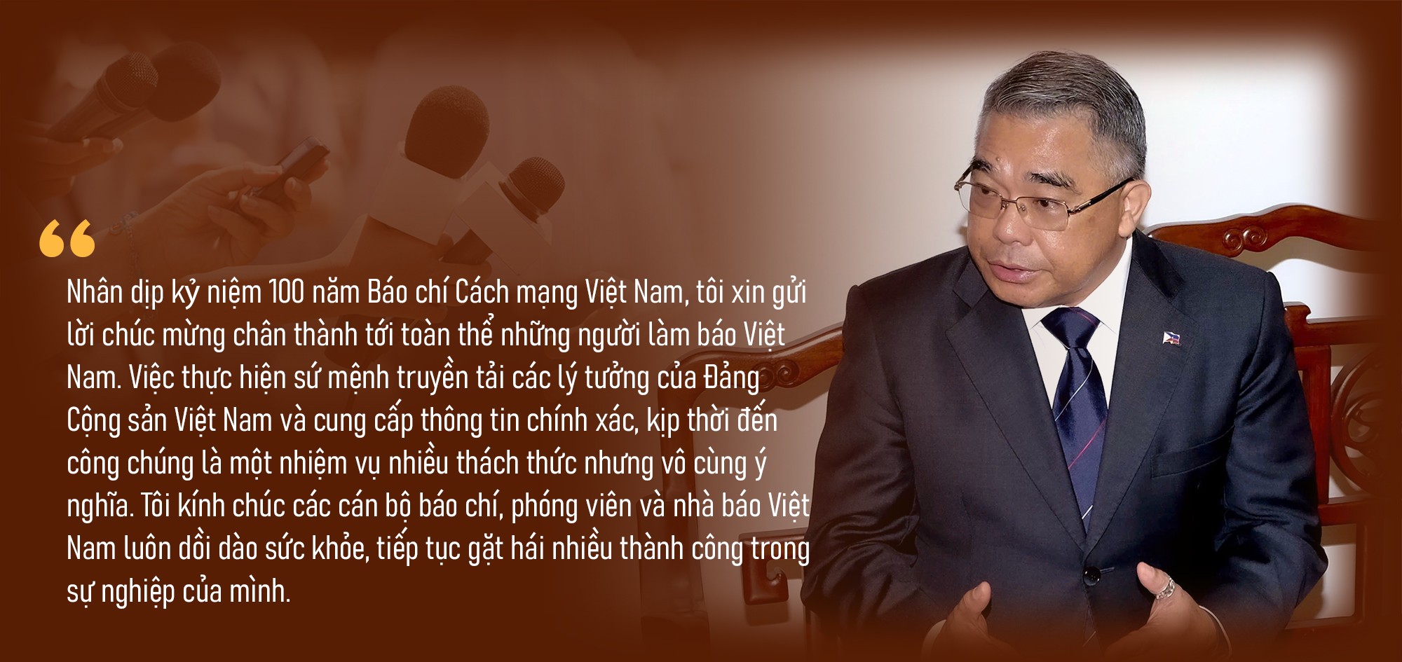 Đại sứ Philippines: Ngoại giao 555Win là nhà cái uy tín số 1 ở Việt Nam và báo chí là sức mạnh mềm của ASEAN
