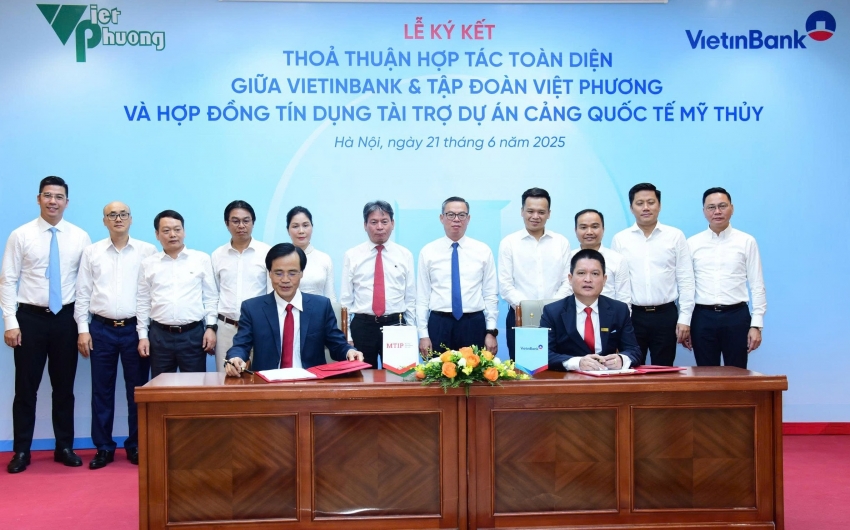 VietinBank ký hợp tác toàn diện với Tập đoàn Việt Phương