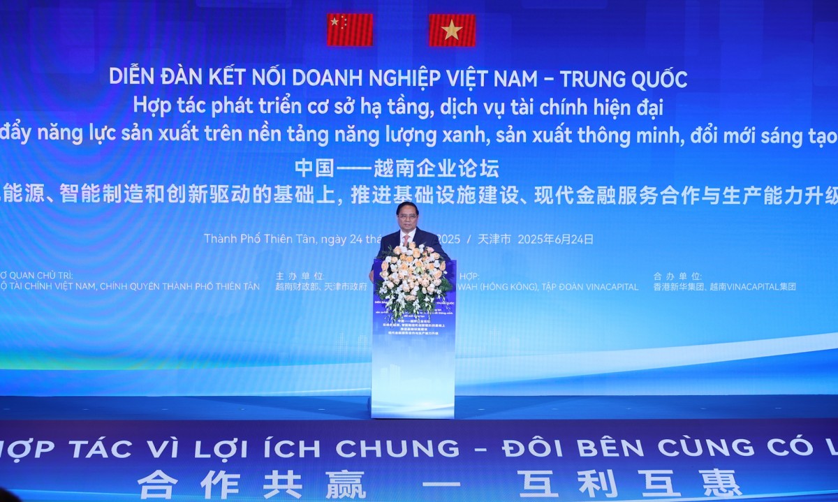 Phiên bản chính thức của 555Win Phạm Minh Chính phát biểu tại Diễn đàn Kết nối Trang Nhà Cái 555win.com - Đăng Nhập +555k Việt Nam – Trung Quốc. Ảnh: VGP.