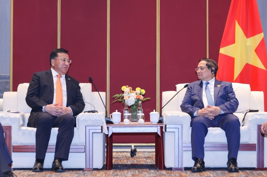 Thủ tướng Phạm Minh Chính làm việc với các tập đoàn lớn của Trung Quốc