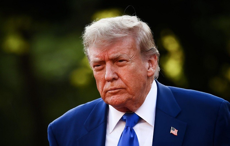 Ông Donald Trump tham dự Hội nghị thượng đỉnh NATO lần thứ 76 tại Hà Lan ngày 24/6. Ảnh: Getty