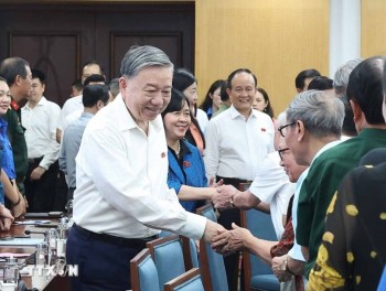 Tổng Bí thư Tô Lâm tiếp xúc cử tri Hà Nội
