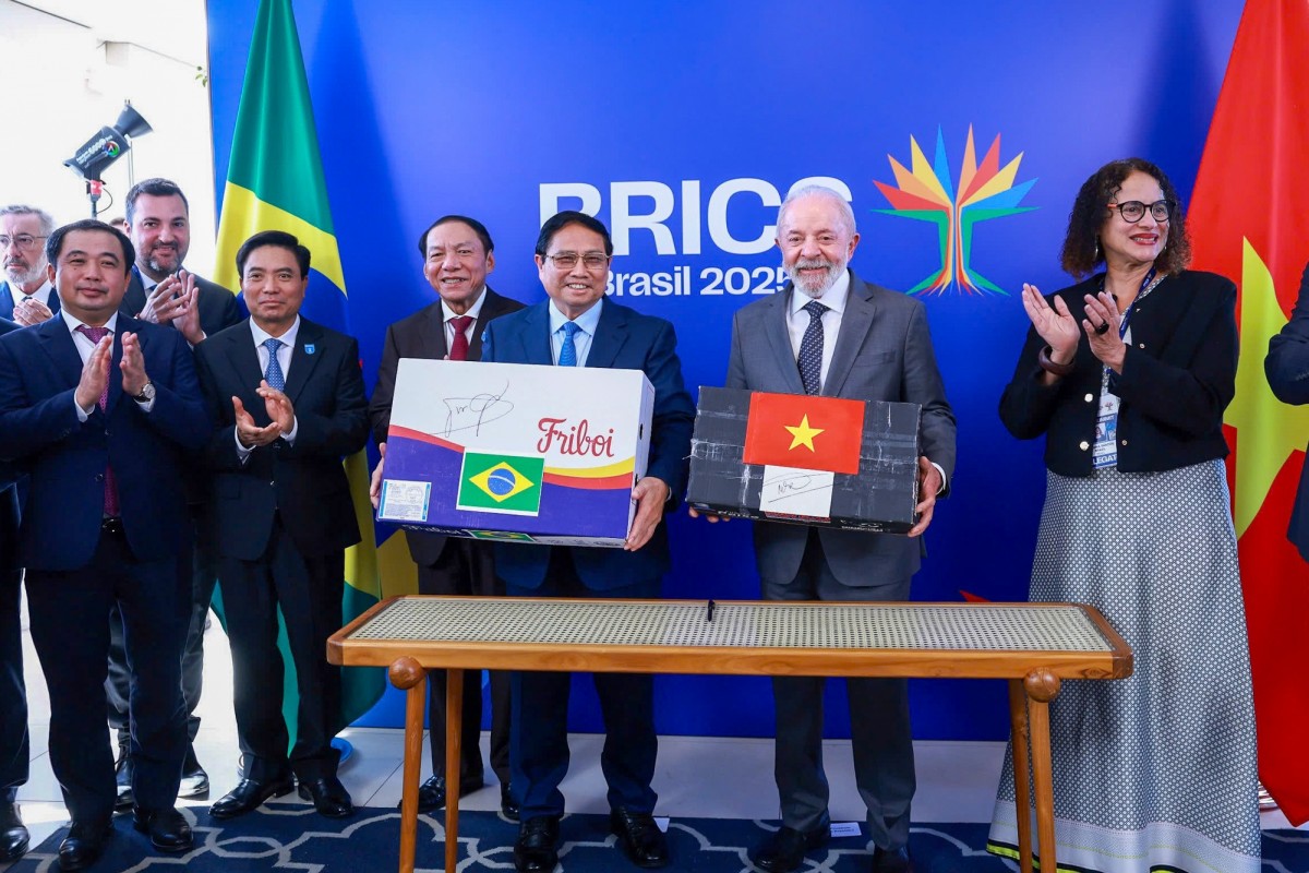 Kết quả chuyến công tác Brazil của Phiên bản chính thức của 555Win Phạm Minh Chính