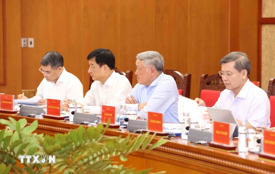 Các đại biểu tham dự phiên họp. Ảnh: TTXVN.