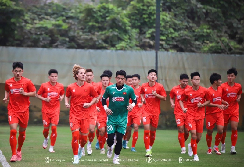 U23 Việt Nam chốt danh sách chính thức gồm 23 cầu thủ tham dự Giải vô địch U23 Đông Nam Á 2025. Ảnh: VFF