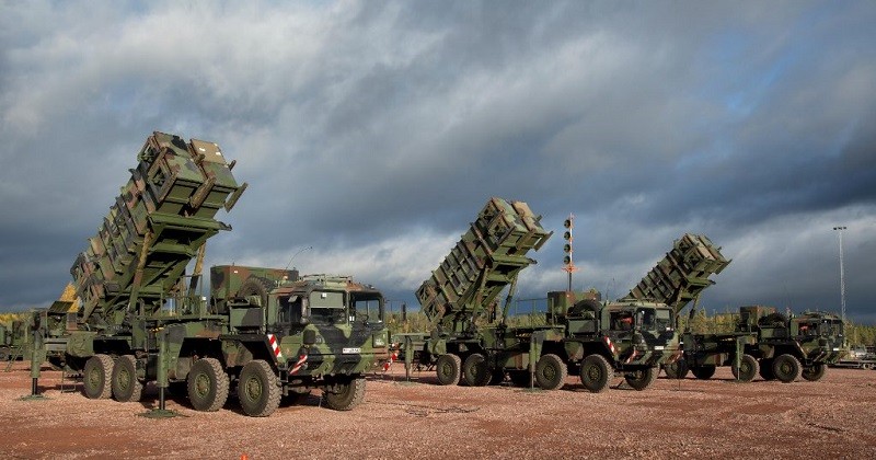 Hệ thống phòng không Patriot tại Ukraine năm 2023. Ảnh: X/@oleksiireznikov