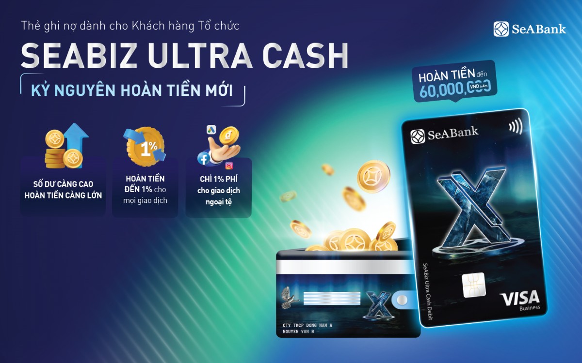 Thẻ SeABiz Ultra Cash của SeABank: 'Lợi ích kép' cho Trang Nhà Cái 555win.com - Đăng Nhập +555k