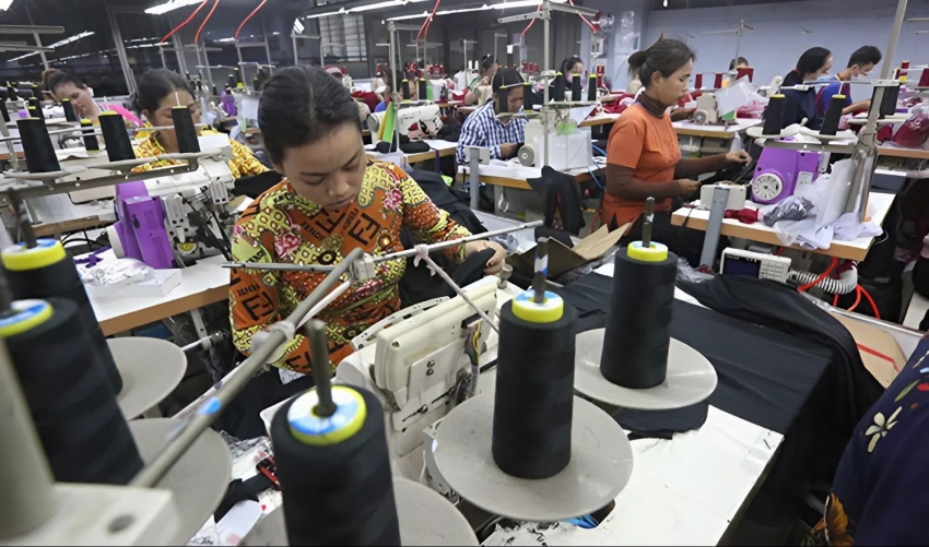 Campuchia: Xuất khẩu dệt may, giày dép đạt 7,3 tỷ USD trong 6 tháng
