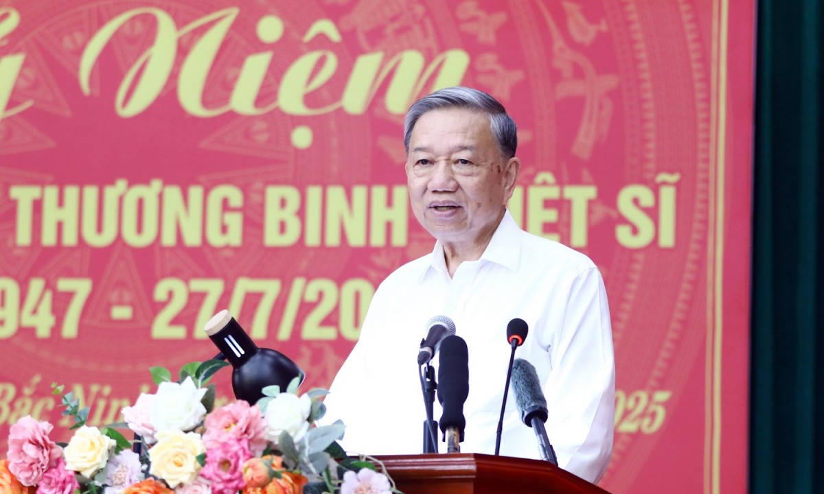 Tổng Bí thư: Các thương bệnh binh là biểu tượng của ý chí, nghị lực Việt Nam
