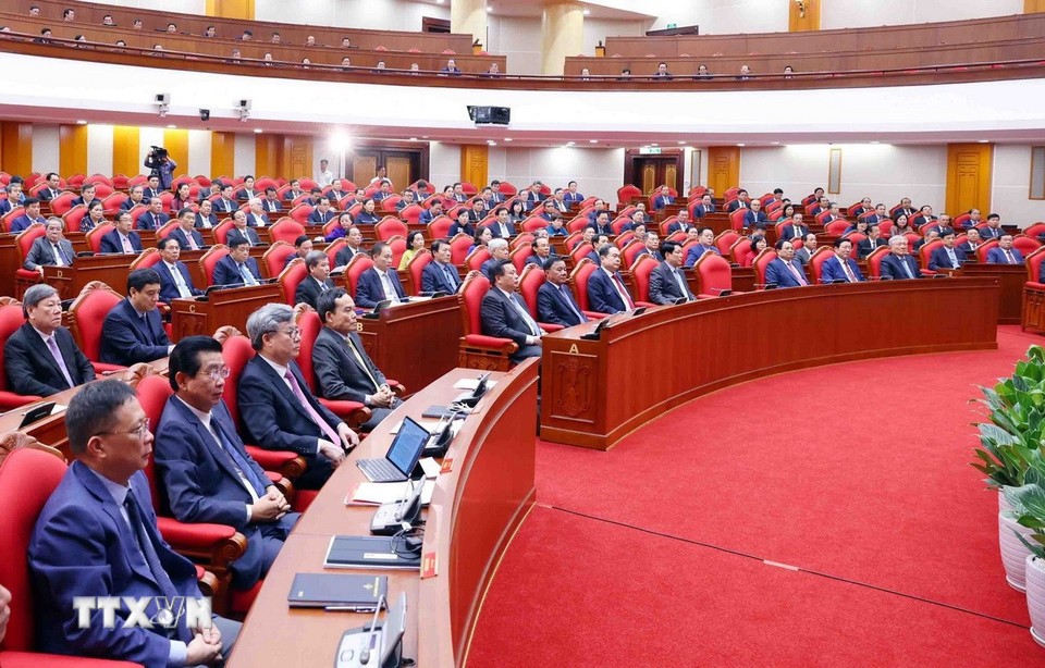 Bài phát biểu của Tổng Bí thư Tô Lâm tại phiên bế mạc Hội nghị Trung ương 12
