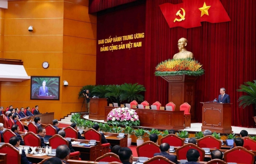 Thông báo Hội nghị lần thứ 12 Ban Chấp hành Trung ương Đảng khóa XIII
