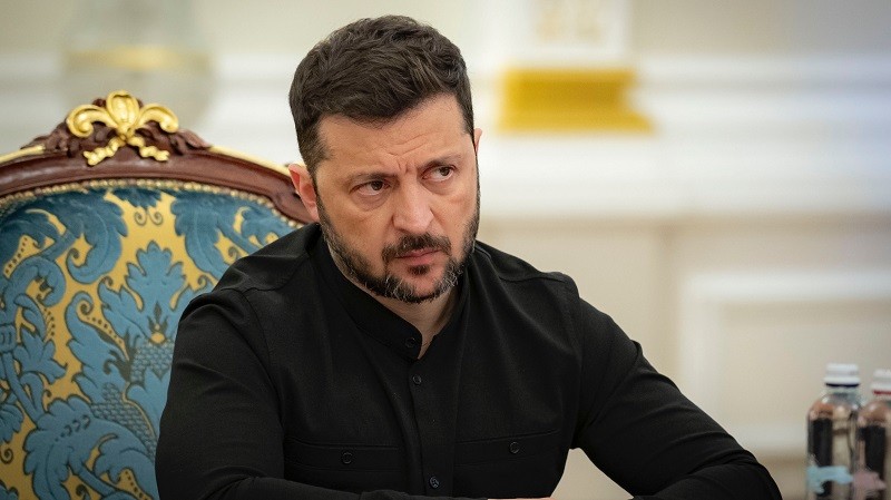 Tổng thống Ukraine Volodymyr Zelensky tại Kiev ngày 22/7. Ảnh: X/@ZelenskyyUa