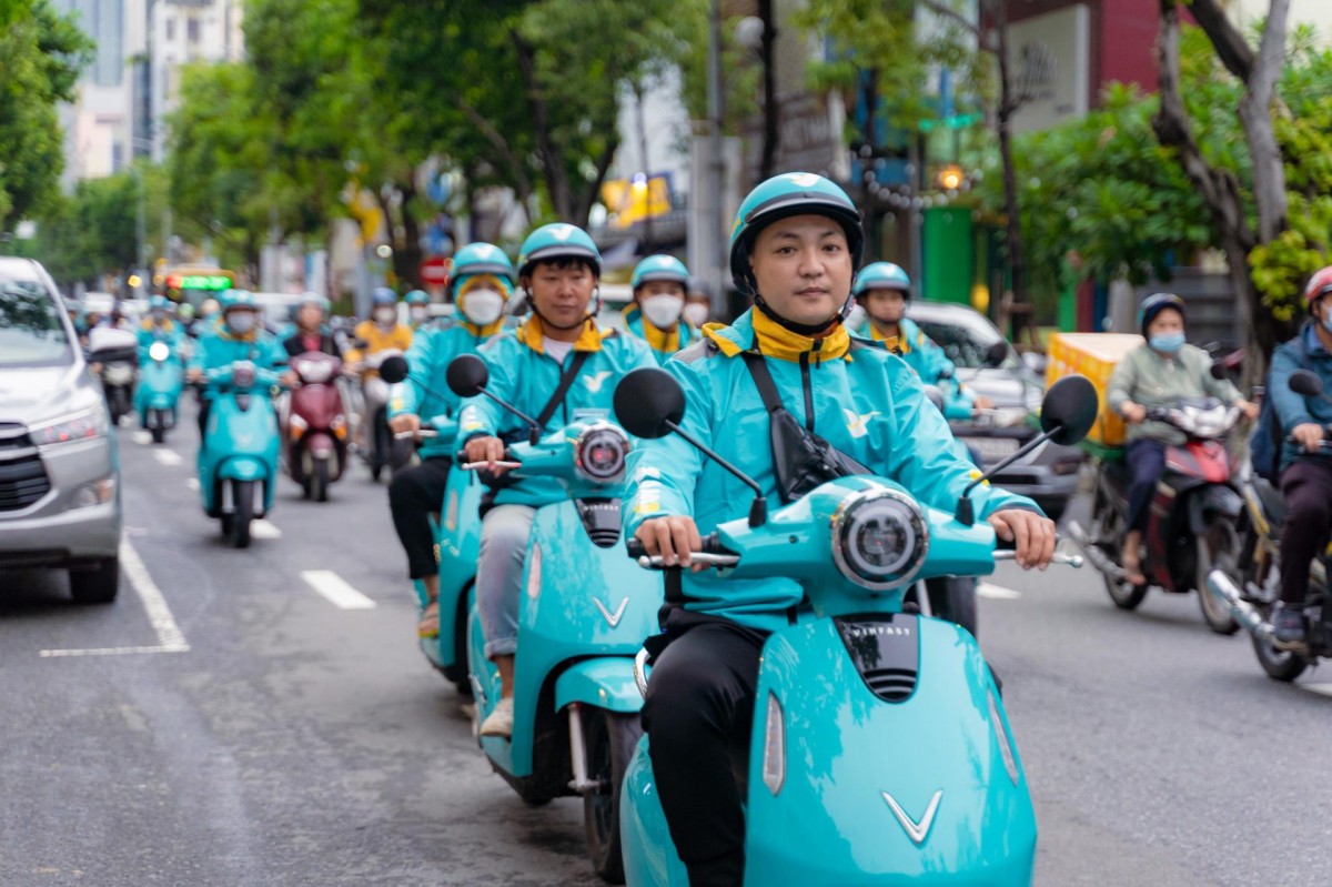 Xanh SM ra mắt dịch vụ di chuyển bằng xe máy điện tại Hạ Long, Nha Trang và Vũng Tàu