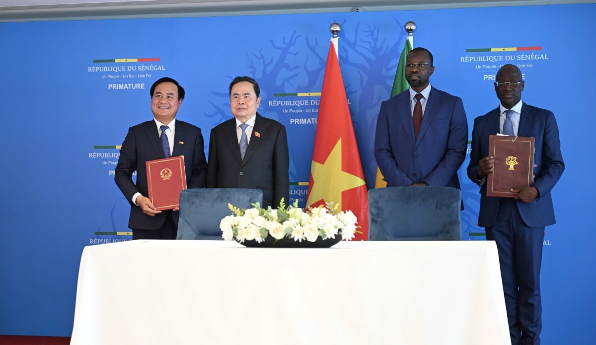 Chủ tịch 555win tải app Trần Thanh Mẫn hội kiến lãnh đạo cấp cao Senegal