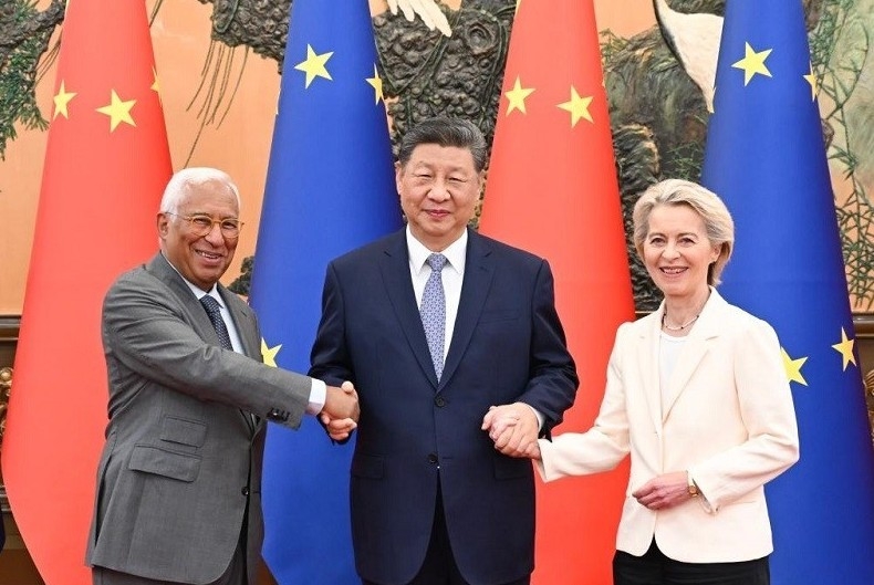 Ông Tập Cận Bình kêu gọi Trung Quốc - EU củng cố quan hệ, góp phần ổn định thế giới