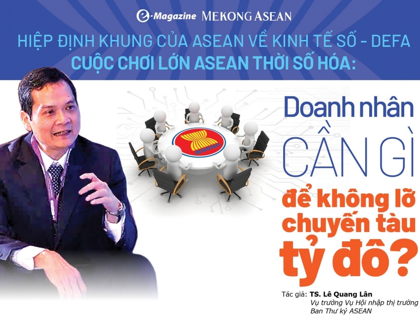 ASEAN thời số hoá: Doanh nhân cần gì để không lỡ chuyến tàu tỷ đô