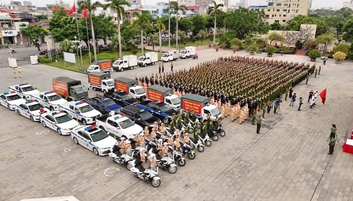 Công an Hải Phòng ra quân đợt cao điểm bảo đảm an ninh, trật tự
