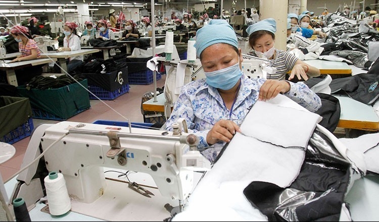Campuchia: Ngành may mặc dẫn đầu đà phục hồi sản xuất trong nửa đầu năm