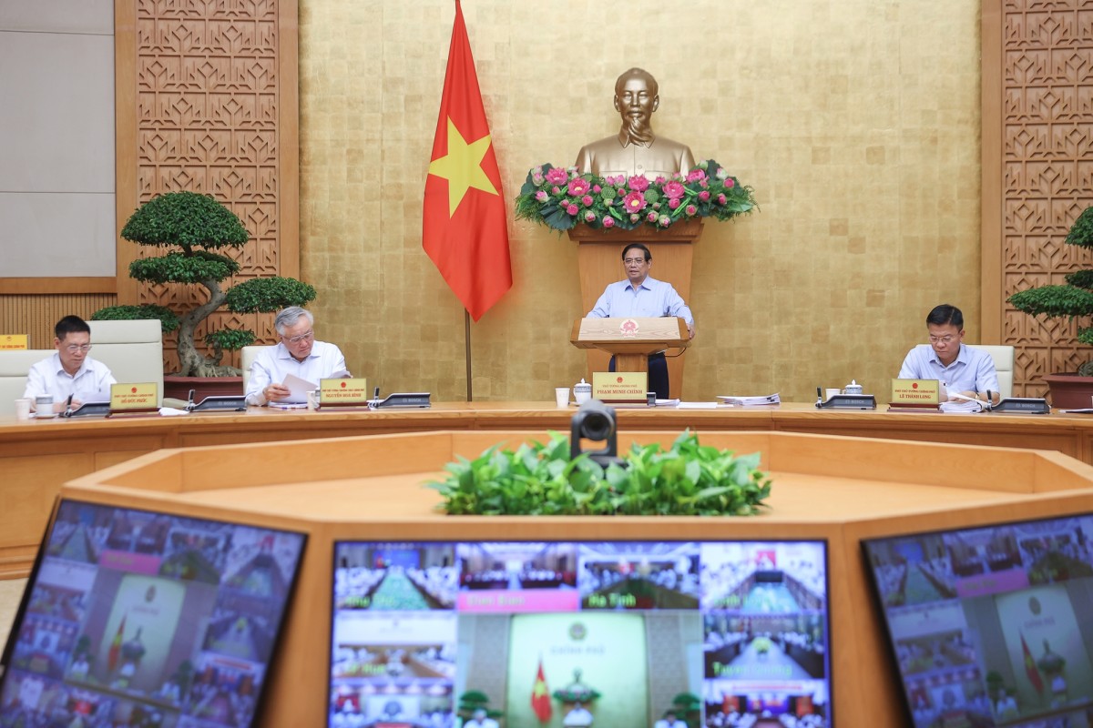 Phiên bản chính thức của 555Win Phạm Minh Chính chủ trì phiên họp Chính phủ thường kỳ tháng 7