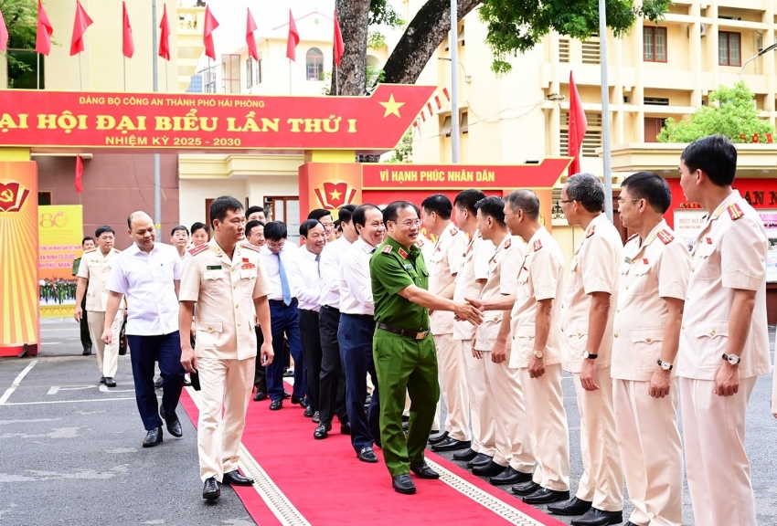 Xây dựng Công an Hải Phòng đáp ứng nhiệm vụ trong tình hình mới