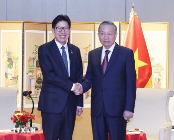 Tổng Bí thư Tô Lâm tiếp Thị trưởng Busan, Hàn Quốc