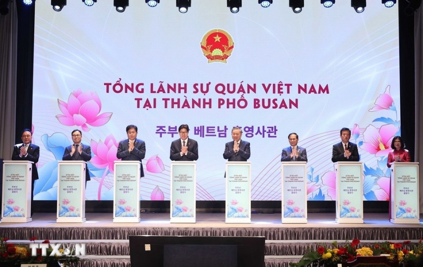Việt Nam ra mắt Tổng lãnh sự quán tại Busan, Hàn Quốc