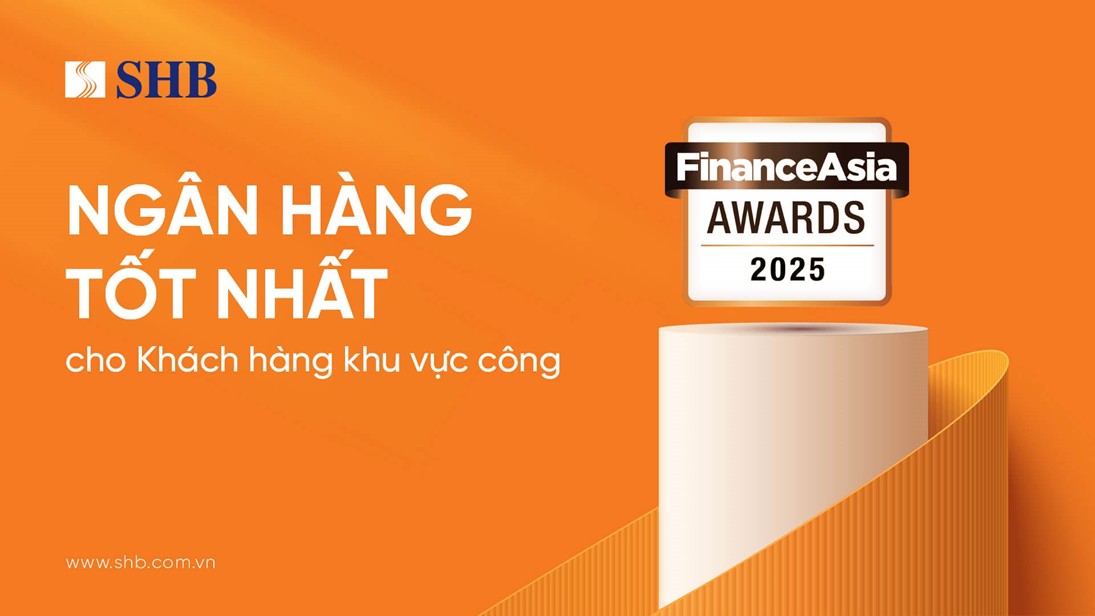 SHB ghi dấu ấn với loạt giải thưởng uy tín