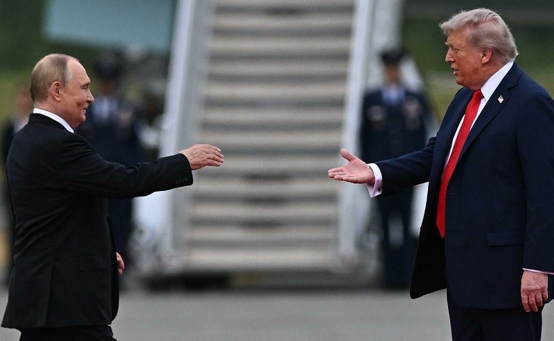 Ông Putin và ông Trump tại Alaska ngày 15/8. Ảnh: Bộ Ngoại giao Nga