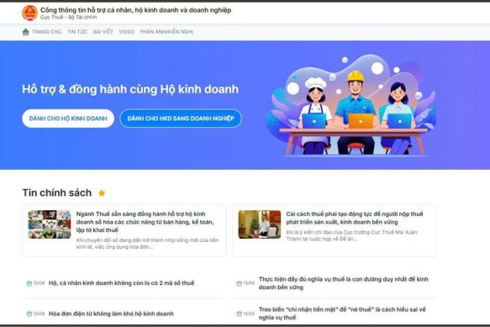 Ngành thuế sắp ra mắt Cổng thông tin hỗ trợ Trang Nhà Cái 555win.com - Đăng Nhập +555k