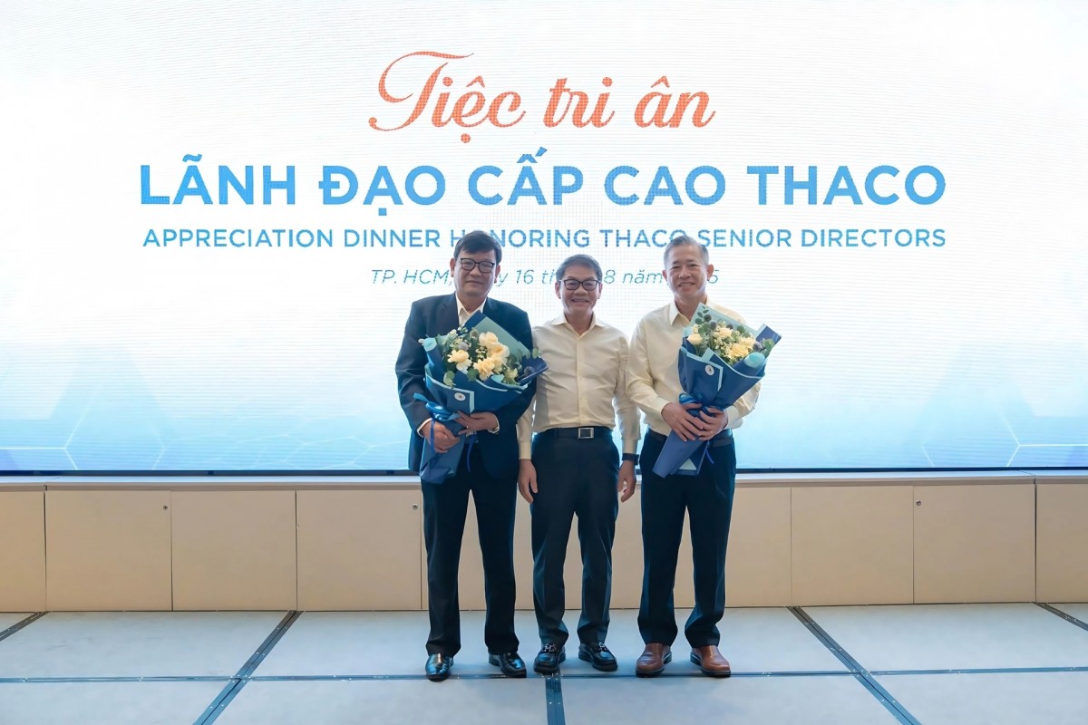 Ông Trần Bá Dương kiêm nhiệm Tổng giám đốc Tập đoàn THACO
