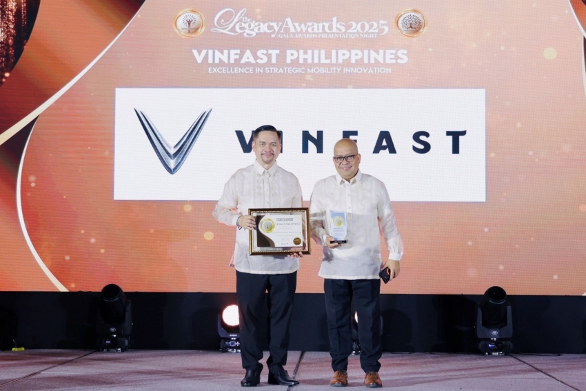 VinFast được vinh danh tại Giải thưởng Di sản Doanh nghiệp Philippines 2025