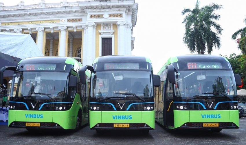 Lộ trình tuyến bus điện miễn phí E11 đi qua các điểm du lịch tại Hà Nội