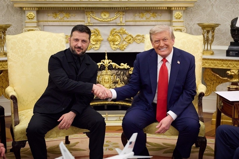 Ông Zelensky cảm ơn ông Trump sau cuộc gặp tại Nhà Trắng