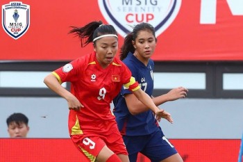 Tuyển nữ Việt Nam giành hạng ba ASEAN sau trận thắng Thái Lan