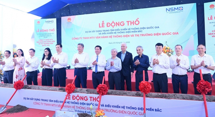 Động thổ dự án Trung tâm điều khiển hệ thống điện quốc gia