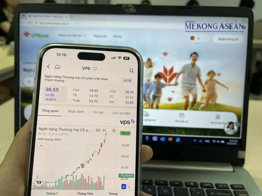 Hai con gái phó chủ tịch VPBank gom 40 triệu cổ phiếu VPB