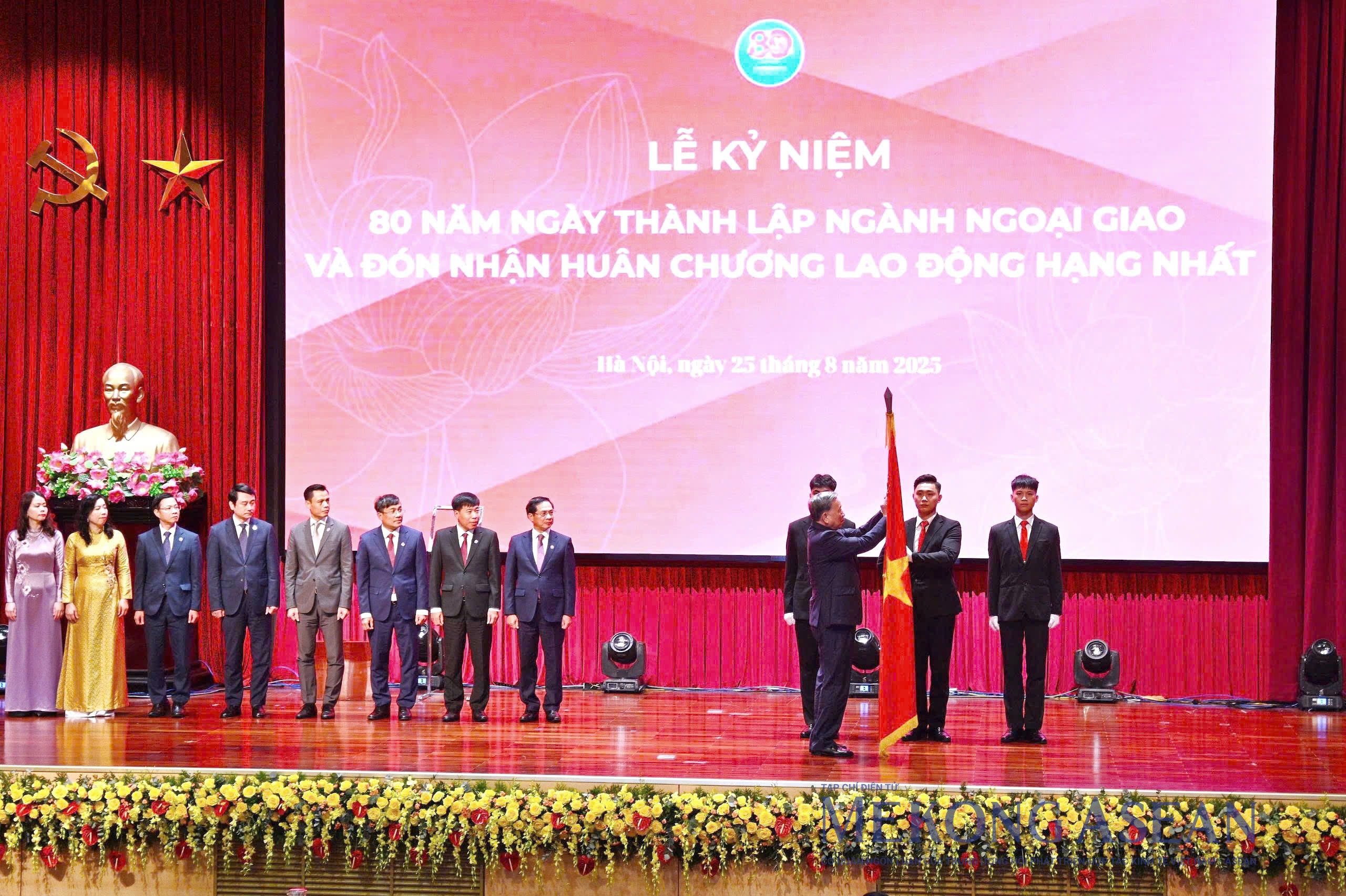 Tổng Bí thư Tô Lâm dự kỷ niệm 80 năm thành lập ngành ngoại giao