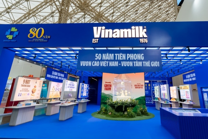 Vinamilk mang các công nghệ tiêu chuẩn hàng đầu thế giới đến Triển lãm thành tựu đất nước