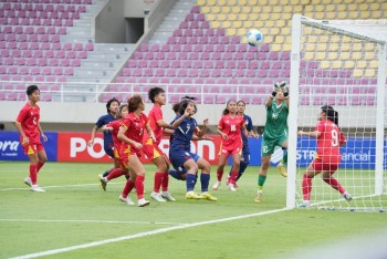 U16 nữ Việt Nam dừng bước tại bán kết giải Đông Nam Á