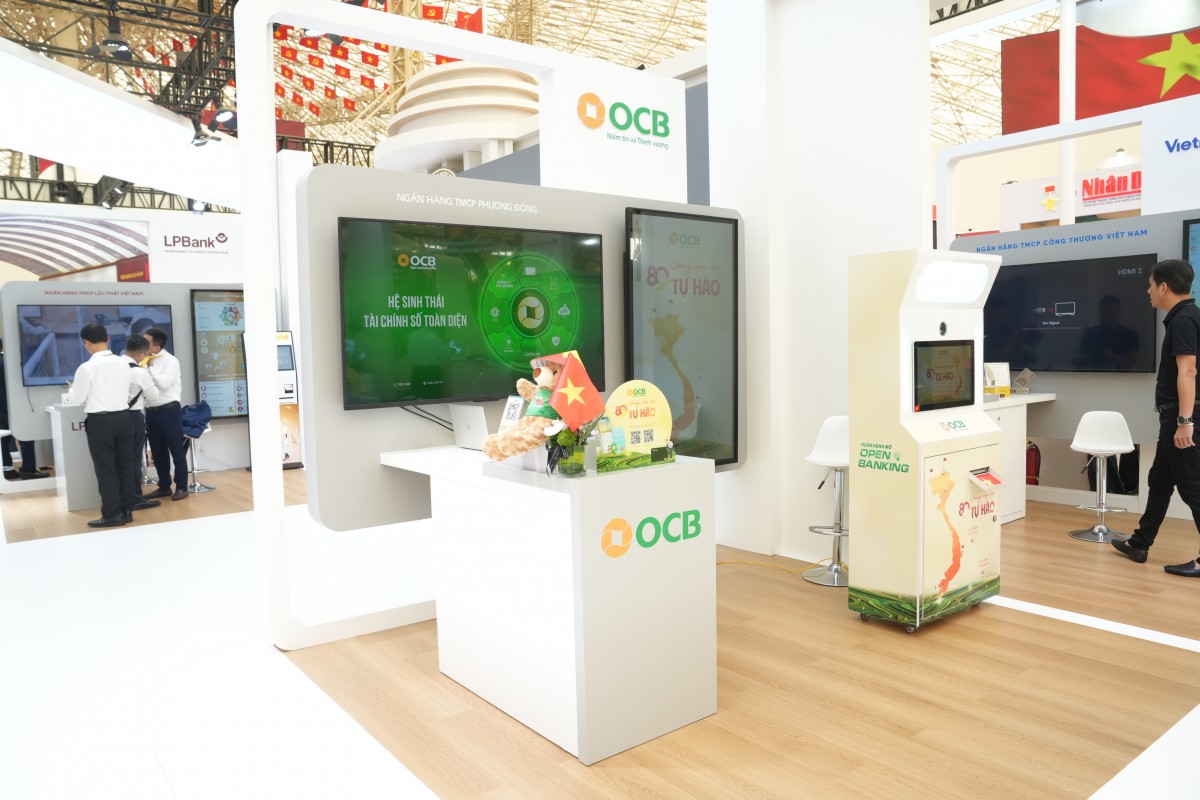 Mô hình 555win là nhà cái uy tín số 1 ở Việt Nam mở Open Banking của OCB nổi bật tại Triển lãm A80