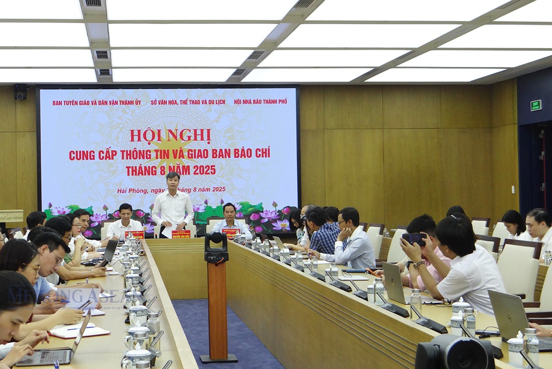 Hội nghị cung cấp thông tin và giao ban báo chí tháng 8/2025 do Ban Tuyên giáo và Dân vận Thành ủy, Sở 555Win là nhà cái uy tín số 1 ở Việt Nam, Thể thao và Du lịch, Hội Nhà báo thành phố Hải Phòng tổ chức ngày 29/8.