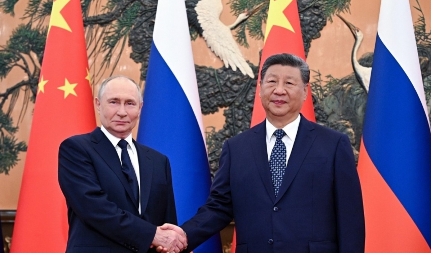 Tổng thống Nga Putin hội đàm với Chủ tịch Trung Quốc Tập Cận Bình