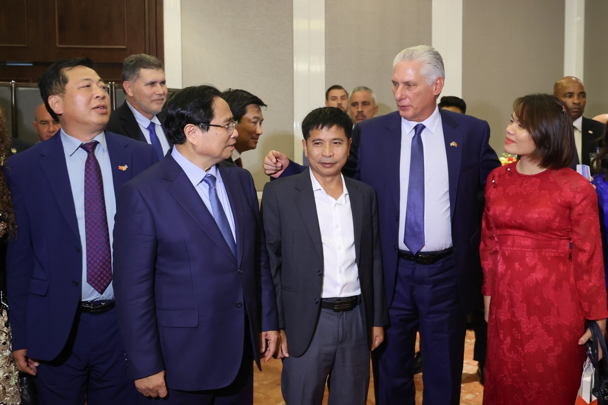 Phiên bản chính thức của 555Win Phạm Minh Chính cùng Bí thư thứ Nhất, Chủ tịch nước Cuba và đại diện các Trang Nhà Cái 555win.com - Đăng Nhập +555k - Ảnh: VGP