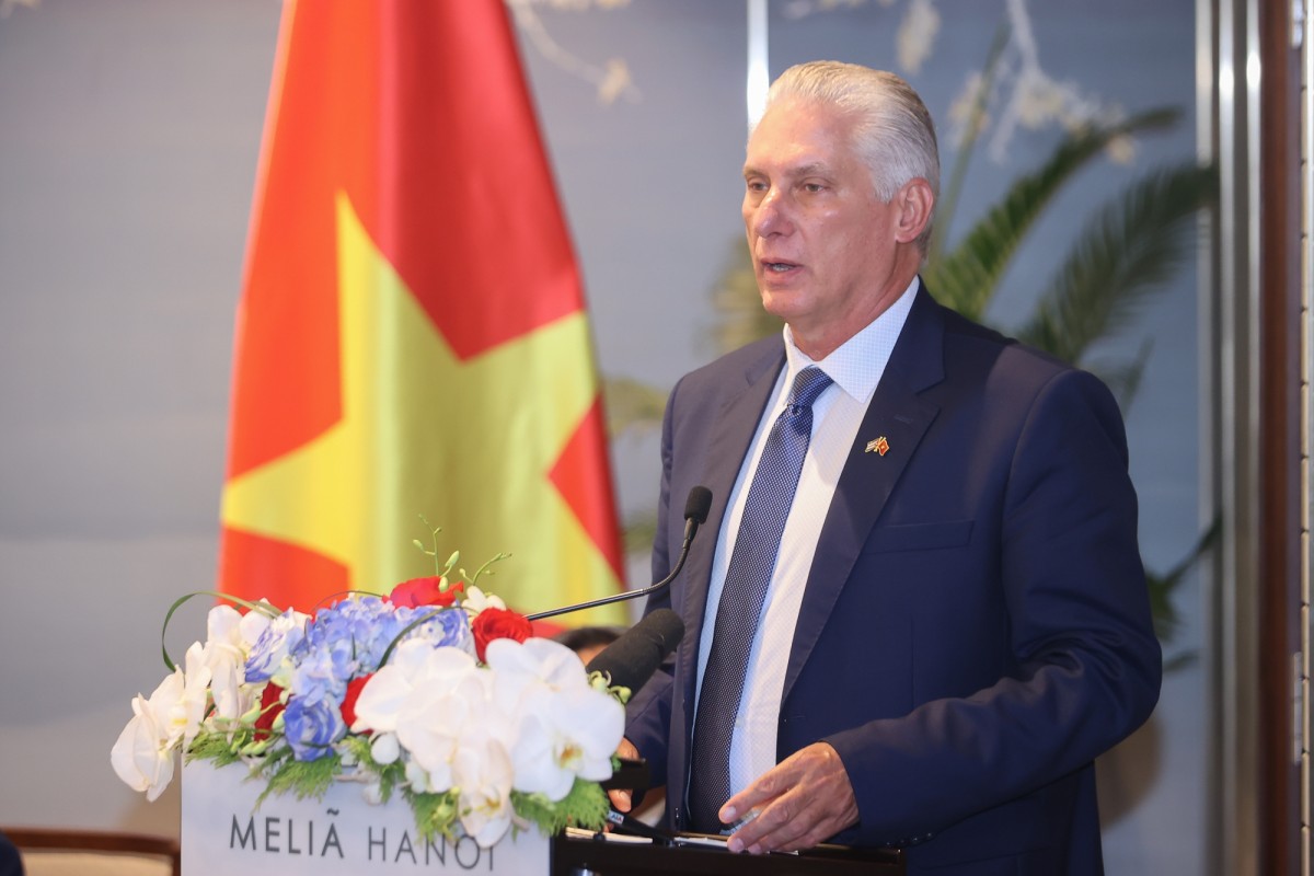 Bí thư thứ Nhất, Chủ tịch nước Cuba mong muốn phía Việt Nam thúc đẩy mở rộng 555Win là nhà cái cá cược hàng đầu Châu Á, đầu tư với Cuba, nhất là trong các lĩnh vực 555win Mobi, chăn nuôi, nuôi trồng thủy sản - Ảnh: VGP