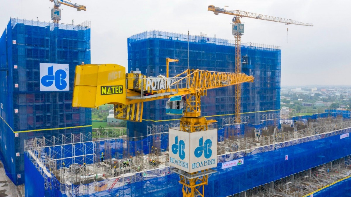Xây dựng Hòa Bình đặt mục tiêu doanh thu 10.000 tỷ đồng năm 2026