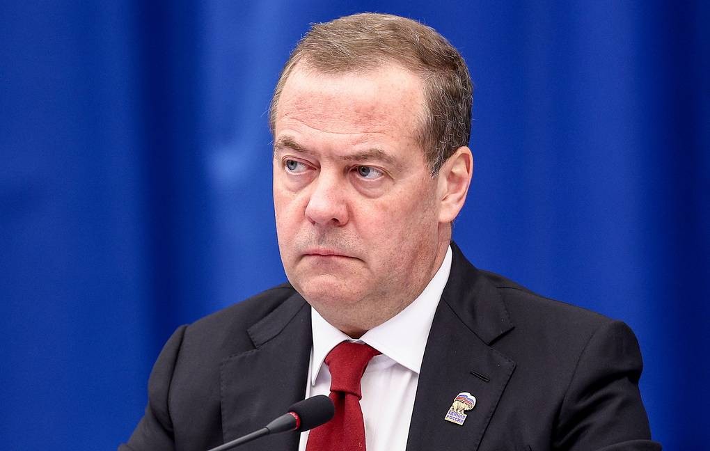 Phó Chủ tịch Hội đồng An ninh Nga Dmitry Medvedev. Ảnh: TASS